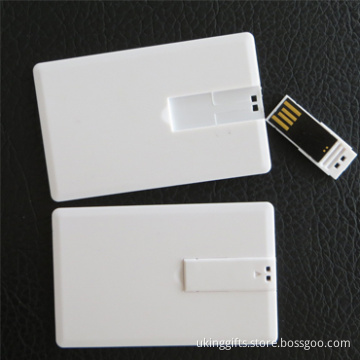 Slim Business Card USB Flash Pen Drive with Customer Logo